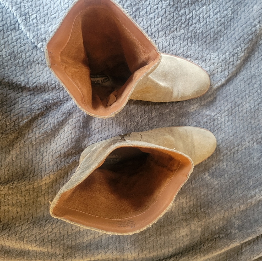 Kork-ease grey suede boots - Picture 4 of 6